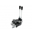 Rozdzielacz hydrauliczny 2-sekcyjny 40L VOIMA