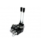 Rozdzielacz hydrauliczny 2-sekcyjny 40L (1-sekcja nurnikowa) VOIMA