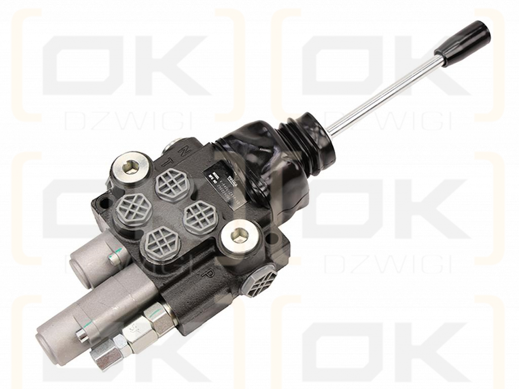 Hydraulikverteiler 2-teilig 40L (1-teilig schwimmend) mit Joystick VOIMA