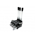 Rozdzielacz hydrauliczny 3-sekcyjny 40L VOIMA