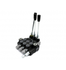 Rozdzielacz hydrauliczny 3-sekcyjny 40L (1 sekcja - z zatrzaskiem) VOIMA