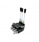 Rozdzielacz hydrauliczny 3-sekcyjny 40L z zatrzaskami VOIMA