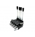 Rozdzielacz hydrauliczny 4-sekcyjny 40L VOIMA