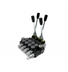 Rozdzielacz hydrauliczny 4-sekcyjny 40L (4-sekcje z zatrzaskiem) VOIMA