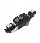 Rozdzielacz hydrauliczny 1-sekcyjny sterowany elektrycznie 12V 80L VOIMA