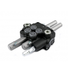 Rozdzielacz hydrauliczny 2-sekcyjny 80L (1-sekcja pływająca) sterowany na linkę VOIMA