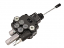 Distribuidor hidráulico 2 secciones 80L (1 sección flotante) con joystick VOIMA