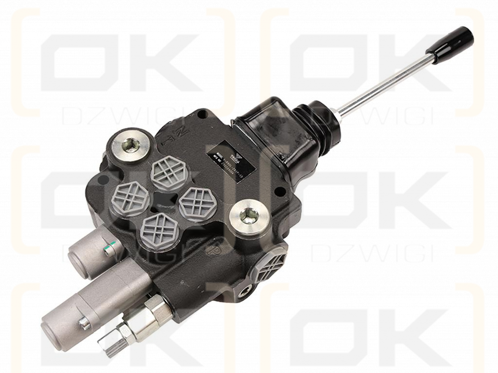 Distribuidor hidráulico 2 secciones 80L (1 sección flotante) con joystick VOIMA