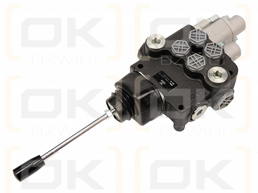 Distribuidor hidráulico 2 secciones 80L (1 sección flotante) con joystick VOIMA