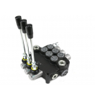 Rozdzielacz hydrauliczny 3-sekcyjny 80L z zatrzaskami VOIMA