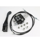 Set for TUR Loader - 80L 2-section distributor + Joystick without button + Connecting elements + Cables for ball 2000mm VOIMA