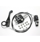 Set for TUR Loader - 80L 2-section distributor + Electrovalve + Joystick with button + Connecting elements + Cables for ball 2000mm VOIMA