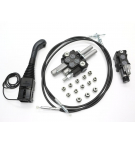 Set (1 floating section) for TUR Loader - 40L 2-section distributor + Electrovalve + Joystick with button + Connecting elements + Cables for ball 2000mm VOIMA