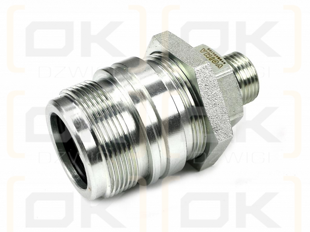 Zawór gniazdo ZSR6160101 (pasuje do Bizon) M18x1.5 skręcane VOIMA