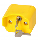 Bottom cover assembly with lock and cover for KS W0-63.10.00A control units