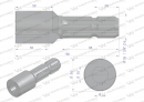 Redukcja adapter na wpust otwór wew. Q 25 mm na wałek 1 3/8