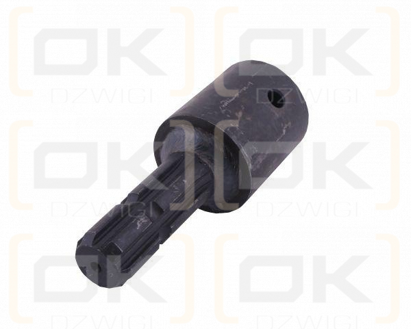 Redukcja adapter na wpust otwór wew. Q 40 mm na wałek 1 3/8 
