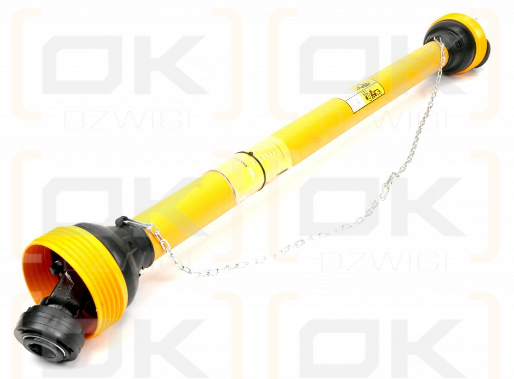 Wał przegubowo-teleskopowy 1210-1900mm 270Nm widłak Z21 od ciągnika CE 2020 seria 2R WARYŃSKI