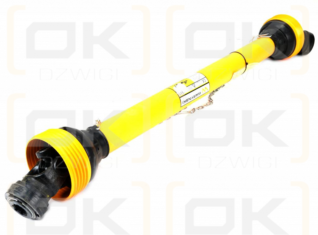 Wał przegubowo-teleskopowy 1010-1560mm 460Nm 32X38 Z8 rosyjski CE 2020 seria 3R WARYŃSKI