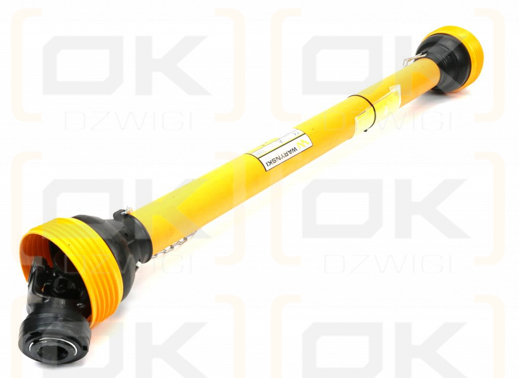 Wał przegubowo-teleskopowy 1010-1560mm 460Nm 32X38 Z8 rosyjski z dwóch stron CE 2020 seria 3R WARYŃSKI