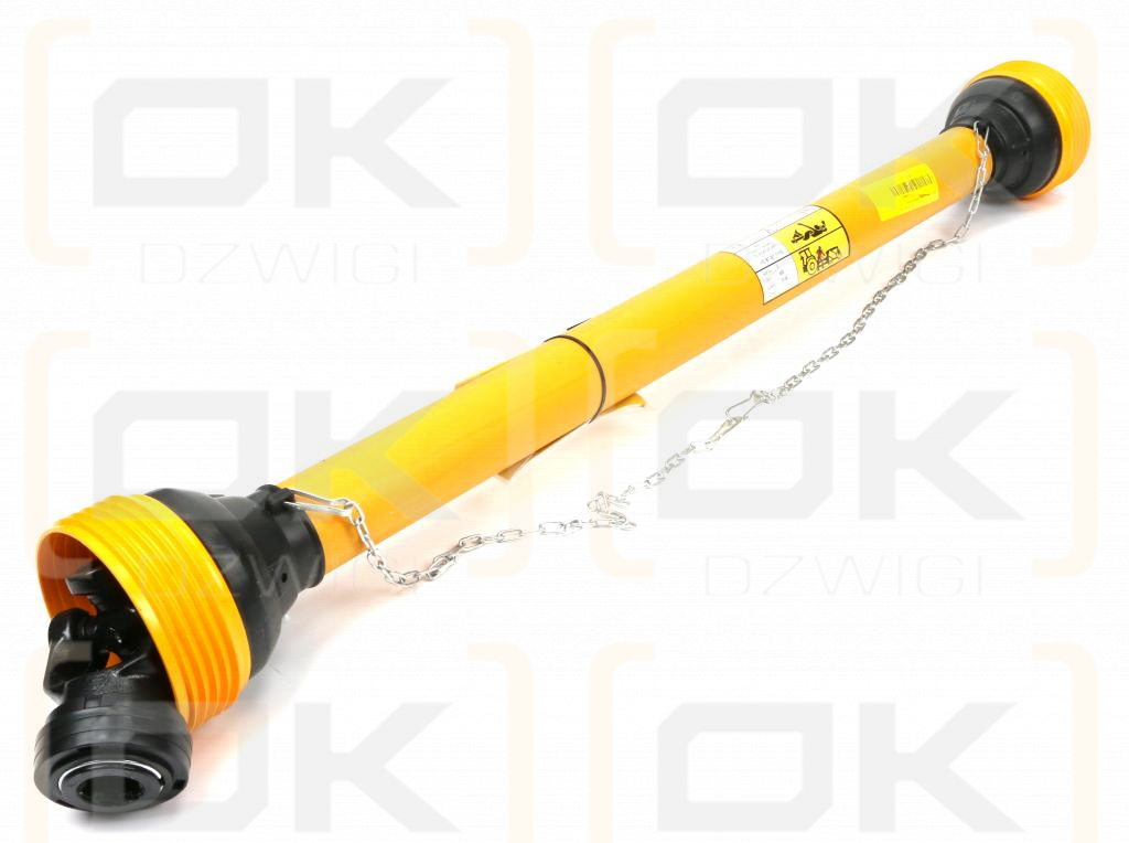 Wał przegubowo-teleskopowy 1010-1560mm 460Nm 32X38 Z8 rosyjski z dwóch stron CE 2020 seria 3R WARYŃSKI