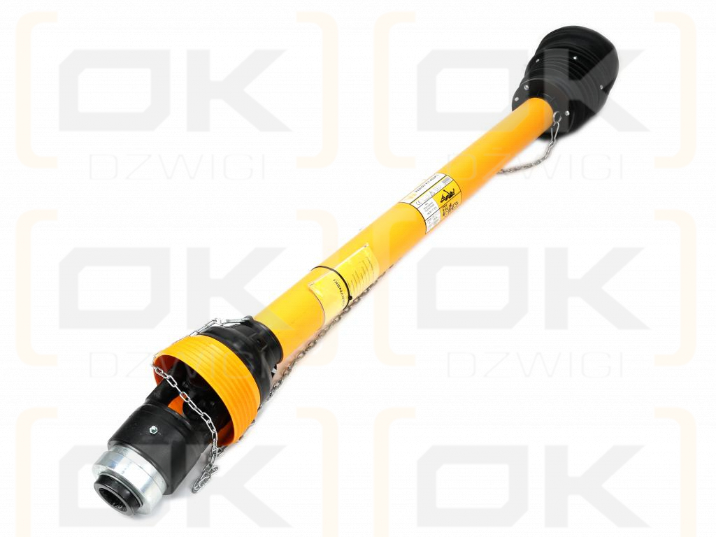 Wał przegubowo-teleskopowy 1510-2130mm 830Nm szerokokątny Z21 dr.str. sprzęgło jednokierunkowe Z20 - 1 3/4 CE 2020 seria 6R Waryński