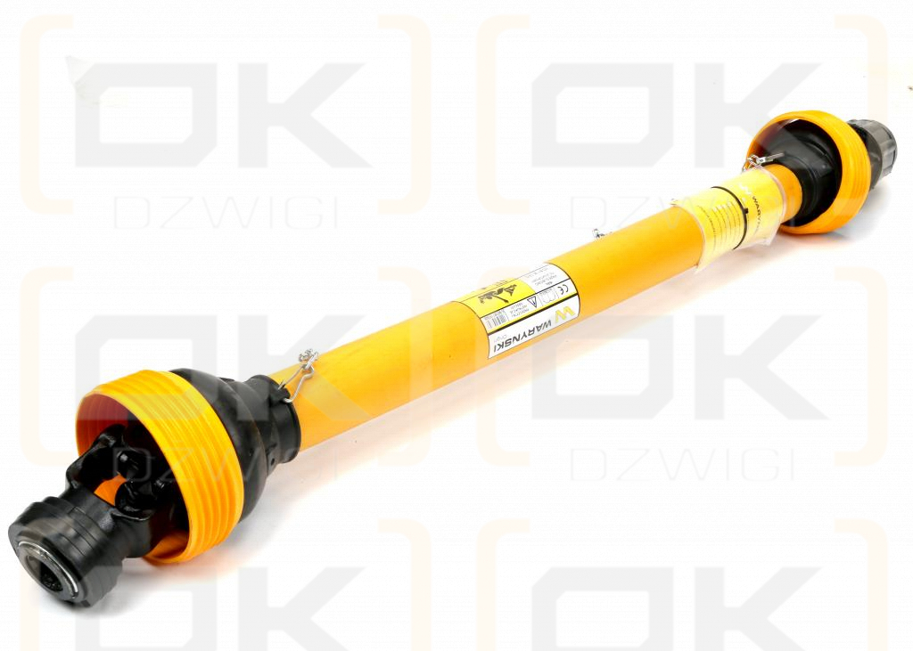 Wał przegubowo-teleskopowy 1010-1560mm 830Nm sprzęgło zapadkowe 1200 Nm CE 2020 seria 6R Waryński