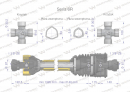 Wał przegubowo-teleskopowy 1320-2140mm 830Nm szerokokątny CE 2020 seria 6R Waryński