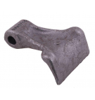 Bijak młotkowy mulczarka zastosowanie Unia Kornik L otwór 14 mm Waryński