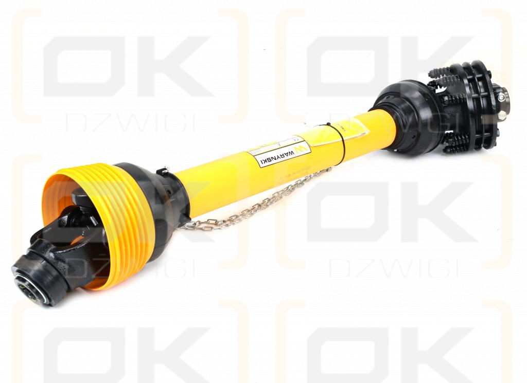 Wał przegubowo-teleskopowy 860-1300mm 1240Nm sprzęgło cierne 1700Nm Z6 - 1 3/4  CE 2020 seria 8R Waryński