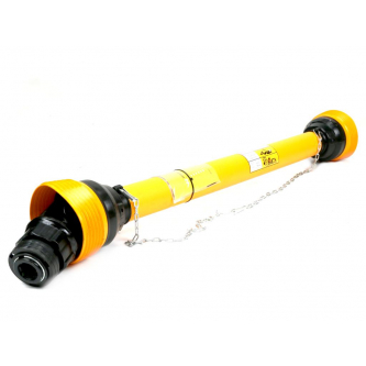 Shaft, articulated-telescopic 660-1000mm 1240Nm Z6 - 1 3/4 on the other side one-way clutch Z6 - 1 3/4 CE 2020 series 8R, Waryński