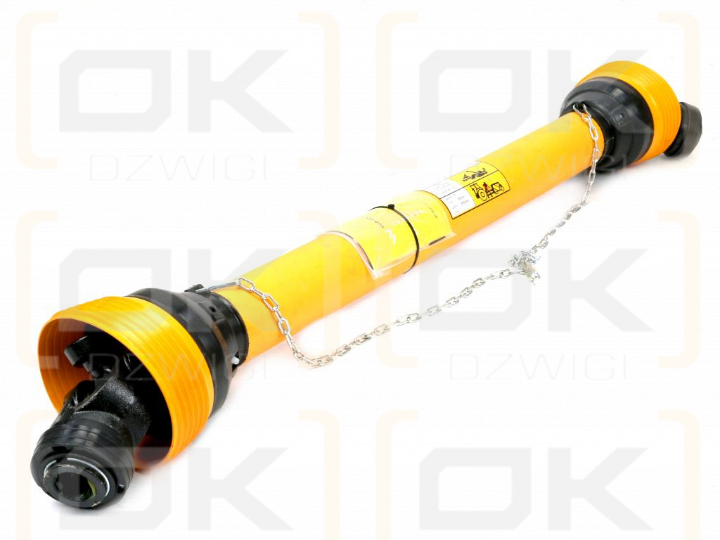 Wał przegubowo-teleskopowy 1210-1900mm 1240Nm Z6 - 1 3/4 z dwóch stron CE 2020 seria 8R Waryński