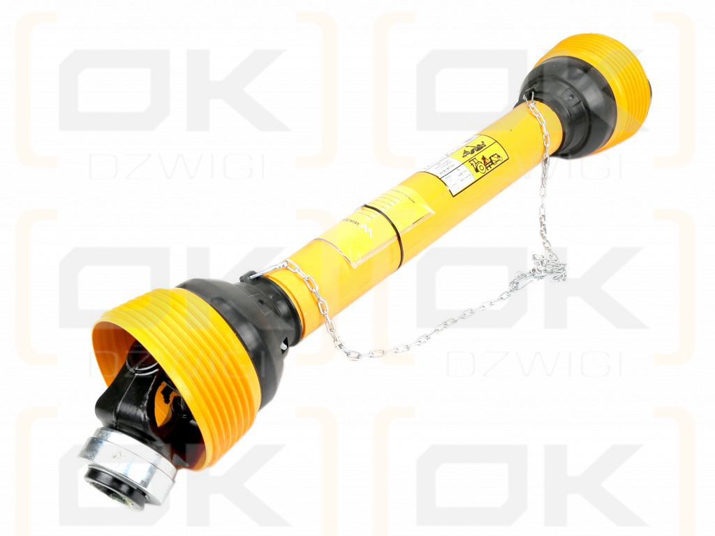 Wał przegubowo-teleskopowy 860-1300mm 1240Nm Z6 - 1 3/4 z dwóch stron CE 2020 seria 8R Waryński