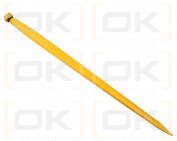 Ząb ładowacza CIĘŻKI uniwersalny prosty L- 880 mm Tur na tuleję W-5791200 WARYŃSKI