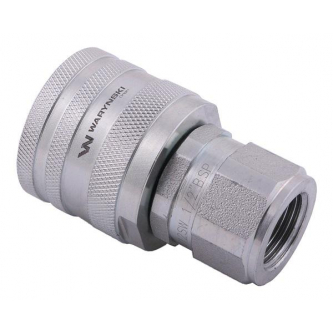 Szybkozłącze hydrauliczne skręcane wtyczka G1/2