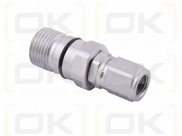 Szybkozłącze hydrauliczne skręcane gniazdo G1/4