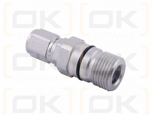 Szybkozłącze hydrauliczne skręcane gniazdo G1/4