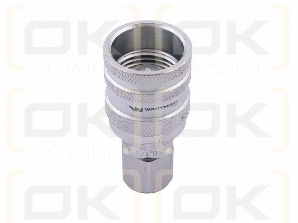 Szybkozłącze hydrauliczne skręcane wtyczka G1/4
