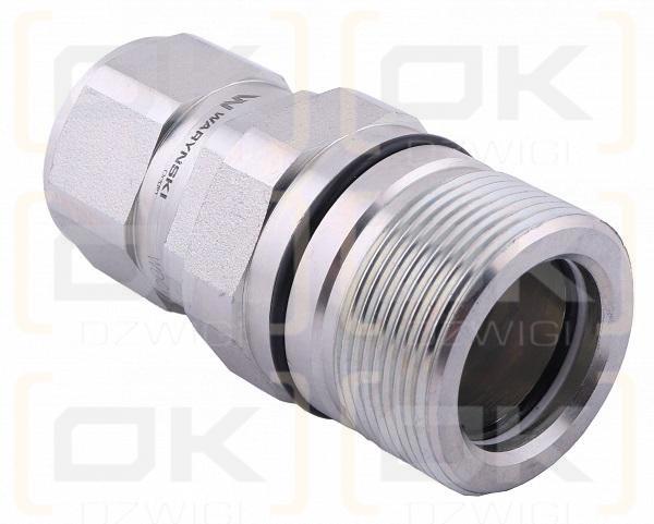 Szybkozłącze hydrauliczne skręcane gniazdo G3/4