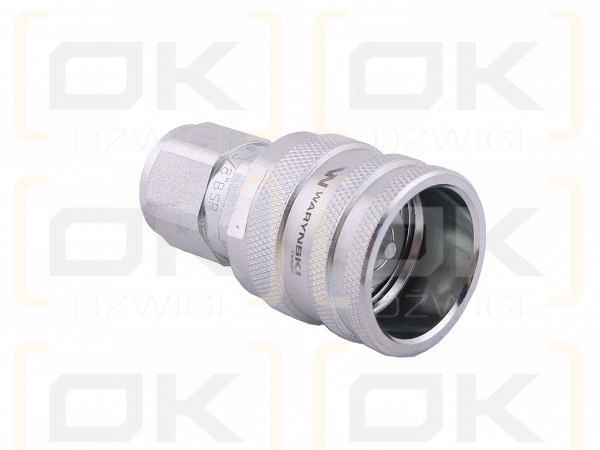 Szybkozłącze hydrauliczne skręcane wtyczka G3/8
