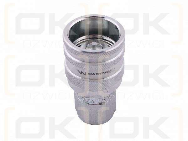 Szybkozłącze hydrauliczne skręcane wtyczka G3/8