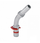 Boquilla de manguera - 45 °, enchufe de 3/4 "DN 23 mm, conexión de 1/2" (13,6 mm)