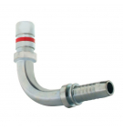 Boquilla de manguera - 90 °, enchufe de 3/8 "DN 13 mm, conexión de 3/8" (10,1 mm)