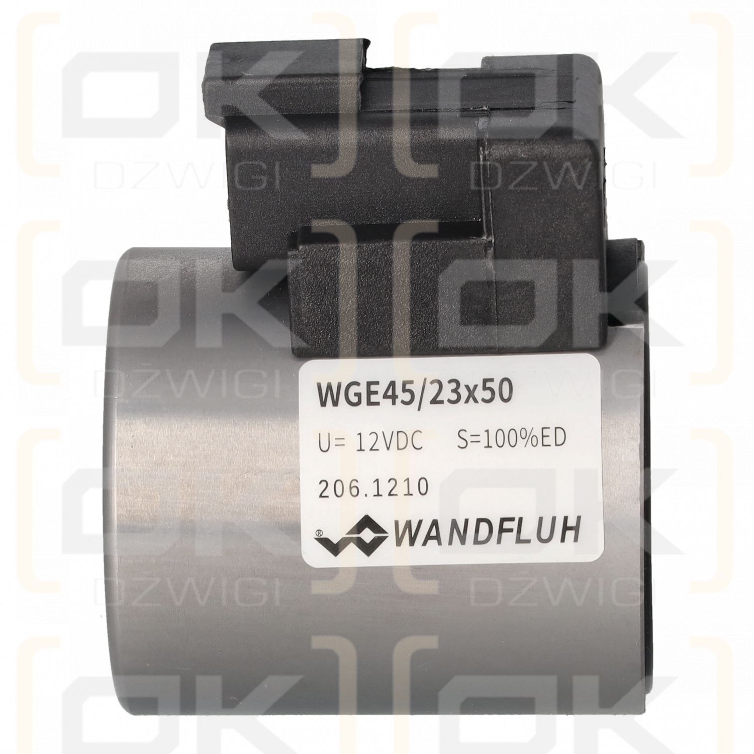 Wandfluh-Spule 12 VDC 100% ED fi23.2 h=50.5mm