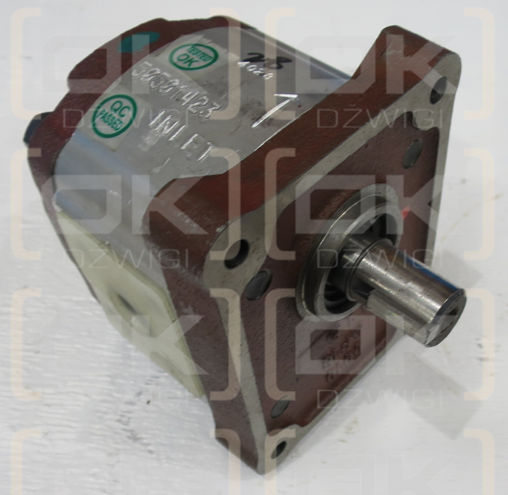 BOMBA HIDRÁULICA DE ENGRANAJES 1PL 9.46CC/REV