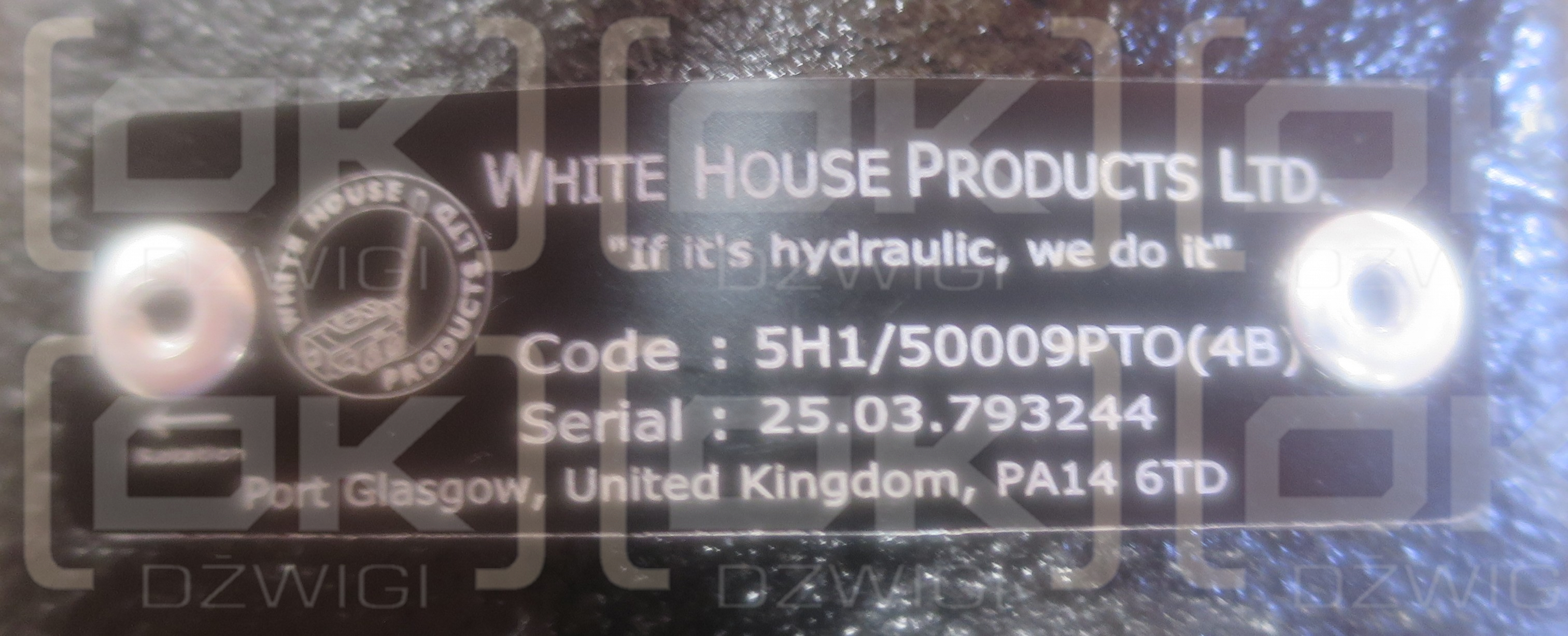 C73L 4 BOLT PTO HYDRAULIC PUMP
