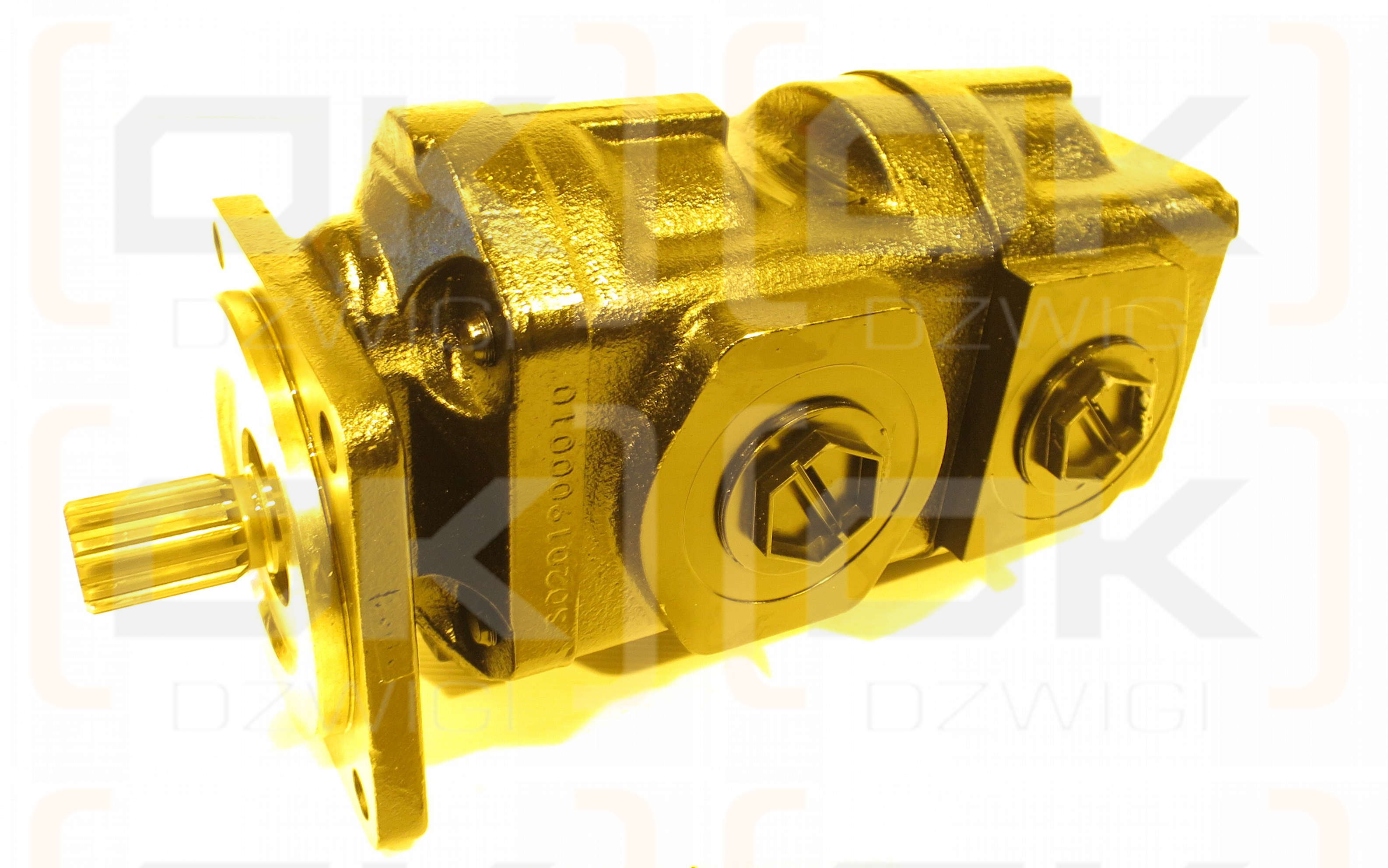 Bomba hidráulica de engranajes de dos secciones David Brown Hydreco 134404 X1A50335033/134404/4C 192214