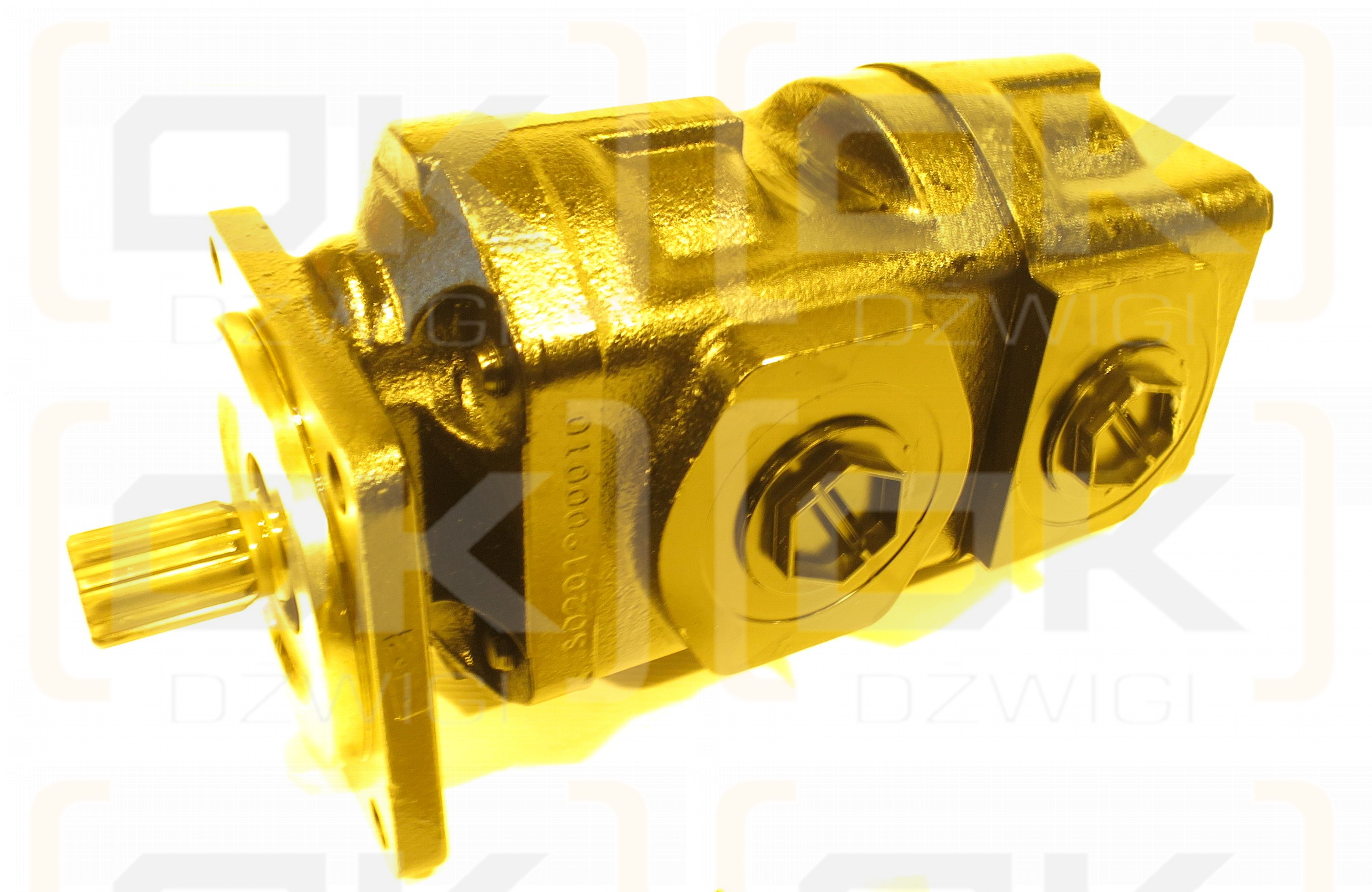 Bomba hidráulica de engranajes de dos secciones David Brown Hydreco 134404 X1A50335033/134404/4C 192214