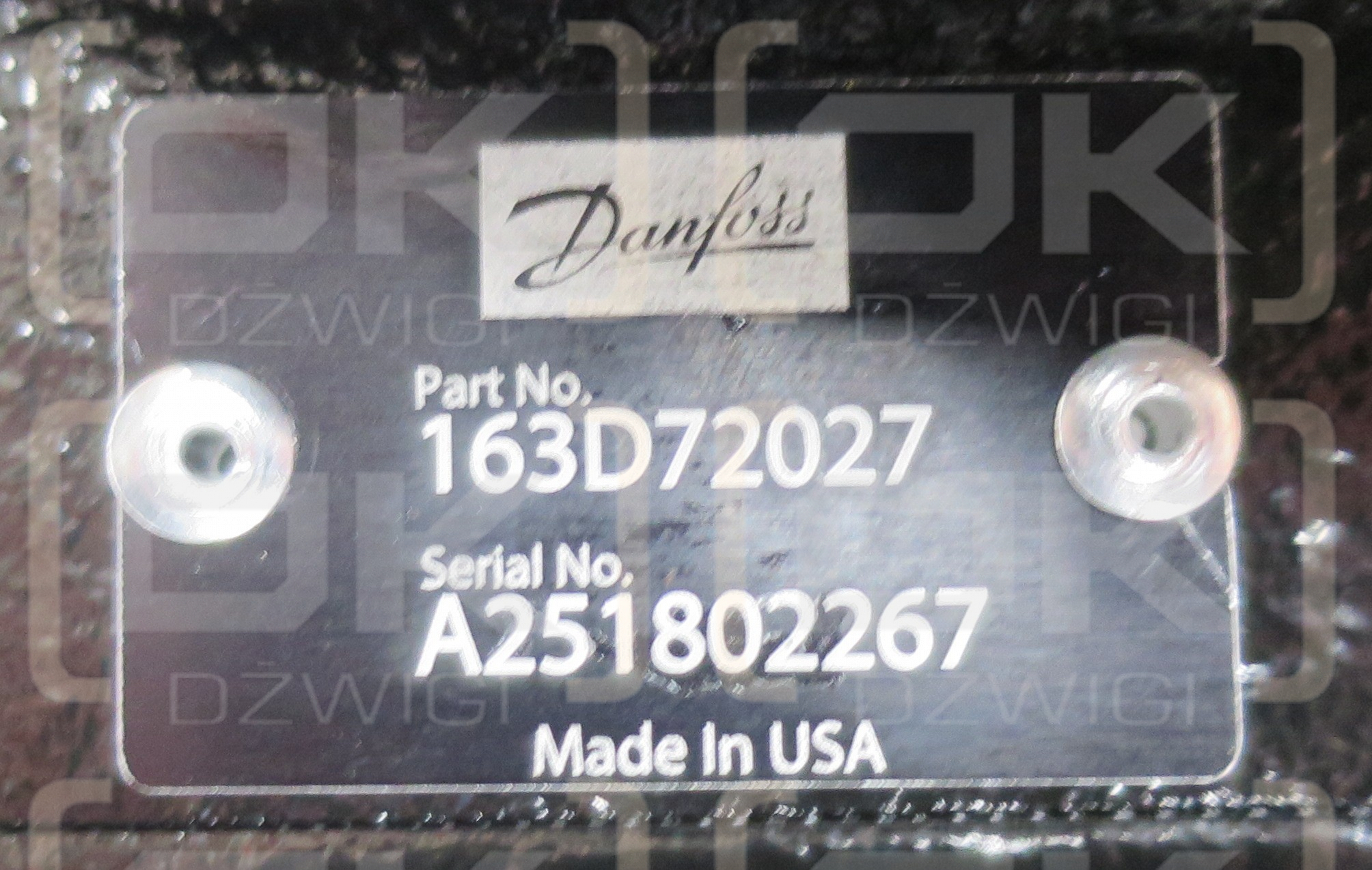 DANFOSS No.163D72027
