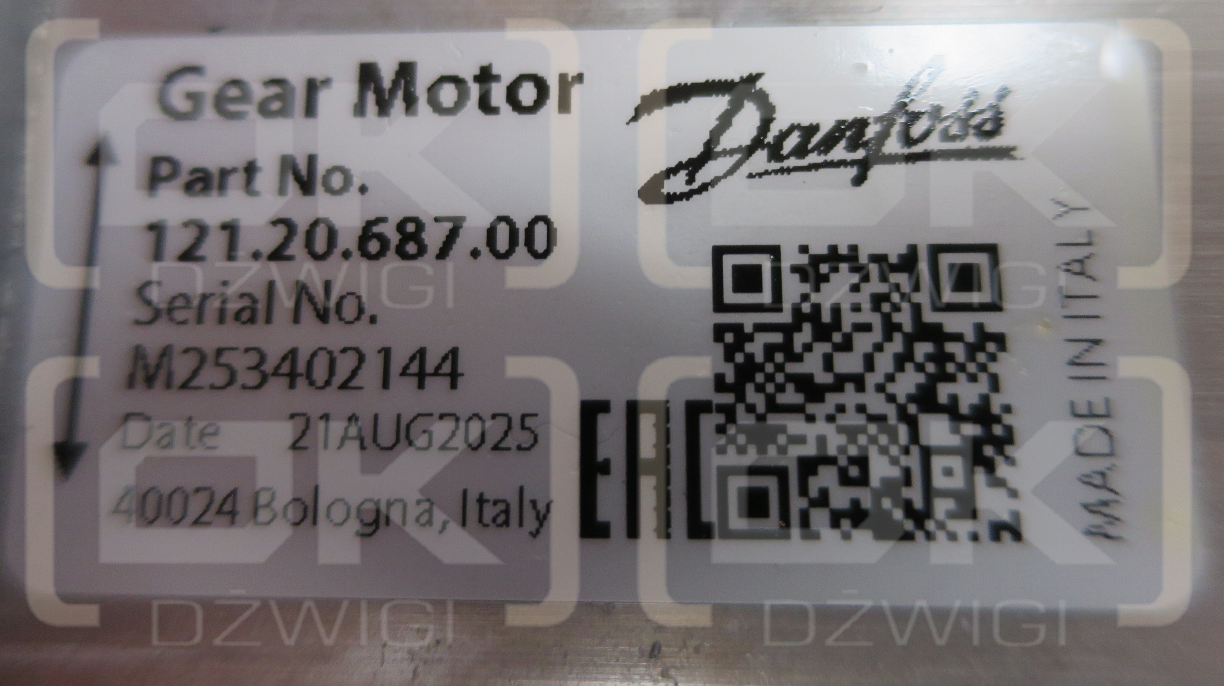 Danfoss N.° 121.20.687.00